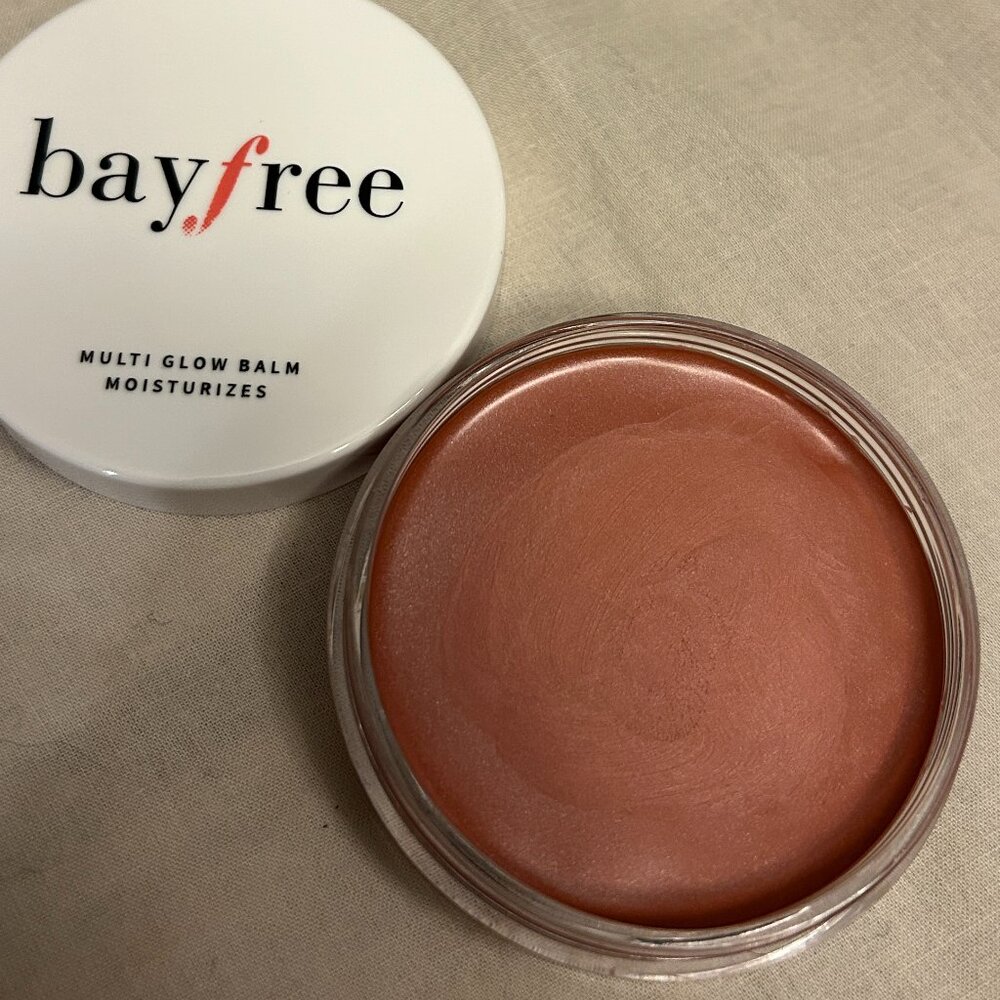 bayfree Multi Glow Balm Cream Blush Rose Crystal
